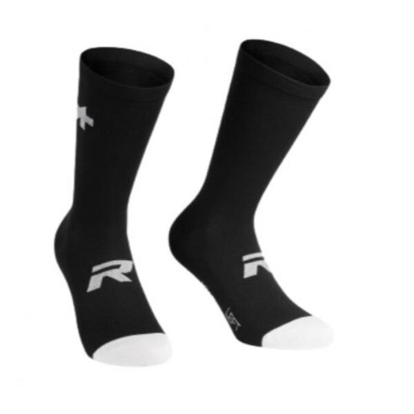Assos ASSOS R SOCKS S9 - TWIN PACK BLACK Sykkelsokker Sykkelopplevelser AS 1