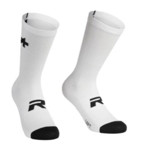 Assos ASSOS R SOCKS S9 - TWIN PACK White Sykkelsokker Sykkelopplevelser AS 1