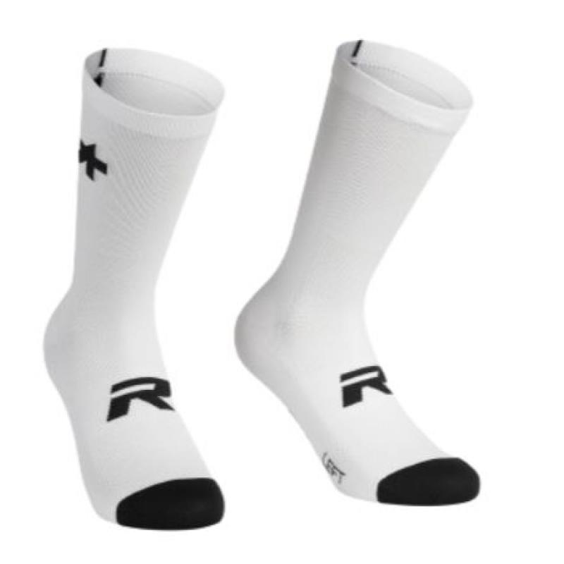 Assos ASSOS R SOCKS S9 – TWIN PACK White Sykkelsokker