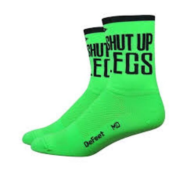 Defeet Aireator 5" Shut up legs GREEN Sykkelopplevelser AS 1