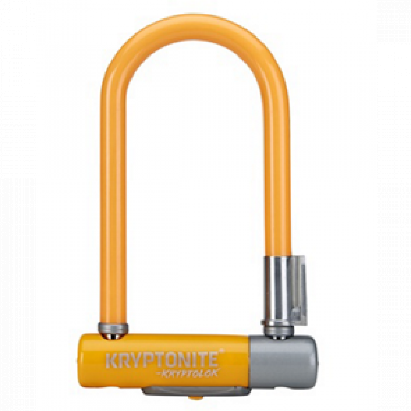 Kryptonite U-Lock Kryptolok 2 Mini7 8.2×17.8cm Frm Incl Brckt Oran