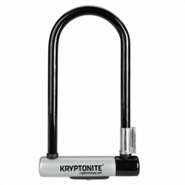 Kryptonite U-Lock Kryptolok 2 Std 10.2cmx22.9cm Flexframe Brckt Sykkelopplevelser AS 1