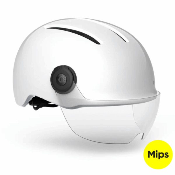 MET MET Helmet Vibe On MIPS White-Glossy L (58-61 cm) Sykkelopplevelser AS 1
