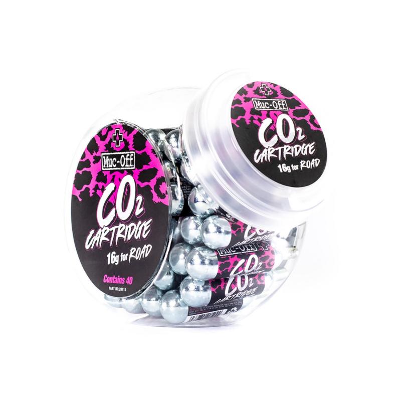 MUC-OFF CO2 cartridge 16 g CO2 cartridge