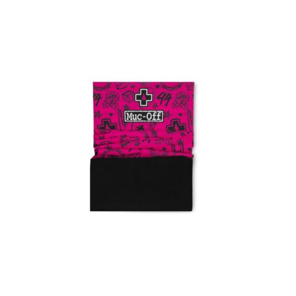 MUC-OFF MUC-OFF Winter Neck Gaiter Pink One size Sykkelbøff Sykkelopplevelser AS 1