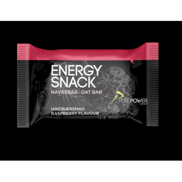 PUREPOWER PUREPOWER Energy snack raspberry Energy bar Raspberry vanilla cake Sykkelopplevelser AS 1