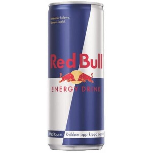 Red Bull Red Bull Alu Can 250ml, Original Energy Drink Sykkelopplevelser AS 1