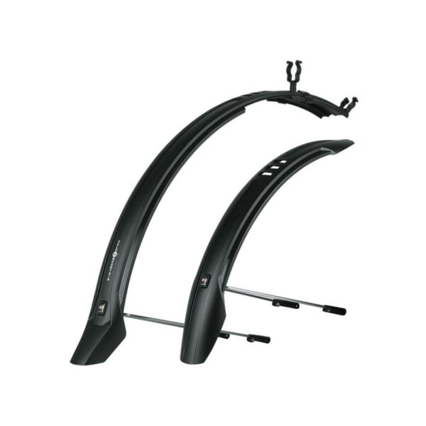 SCHWALBE SKS Mudguard Velo 65 Mountain Set incl. Stays Front and rear 28"-29" Black Sykkelopplevelser AS 1