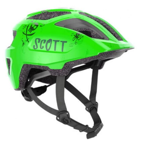 SCOTT Helmet Spunto Kid (CE) Grønn OS Sykkelopplevelser AS 1