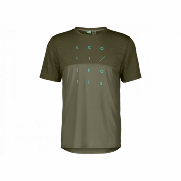 Scott SCOTT Tee Ms Trail Flow DRI SS Sykkeltrøye kort Sykkelopplevelser AS 1