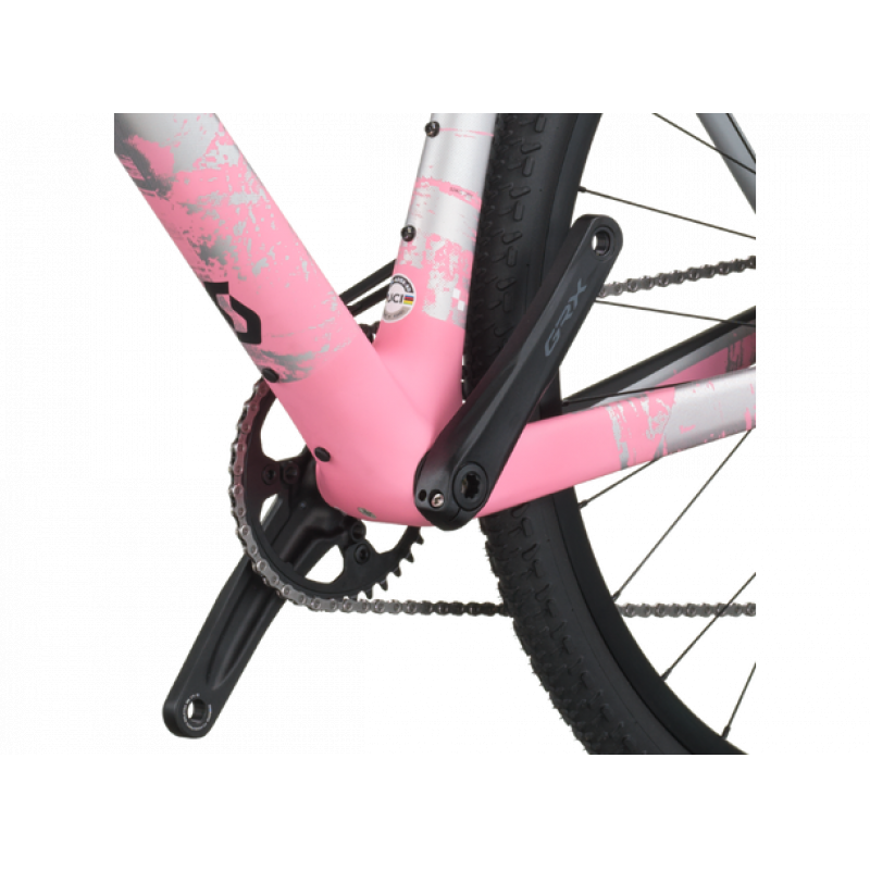 Scott Addict Gravel 30 Grå/Rosa - Bilde 6