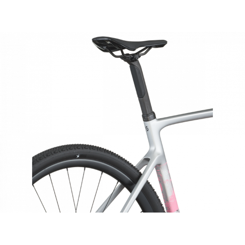 Scott Addict Gravel 30 Grå/Rosa - Bilde 8