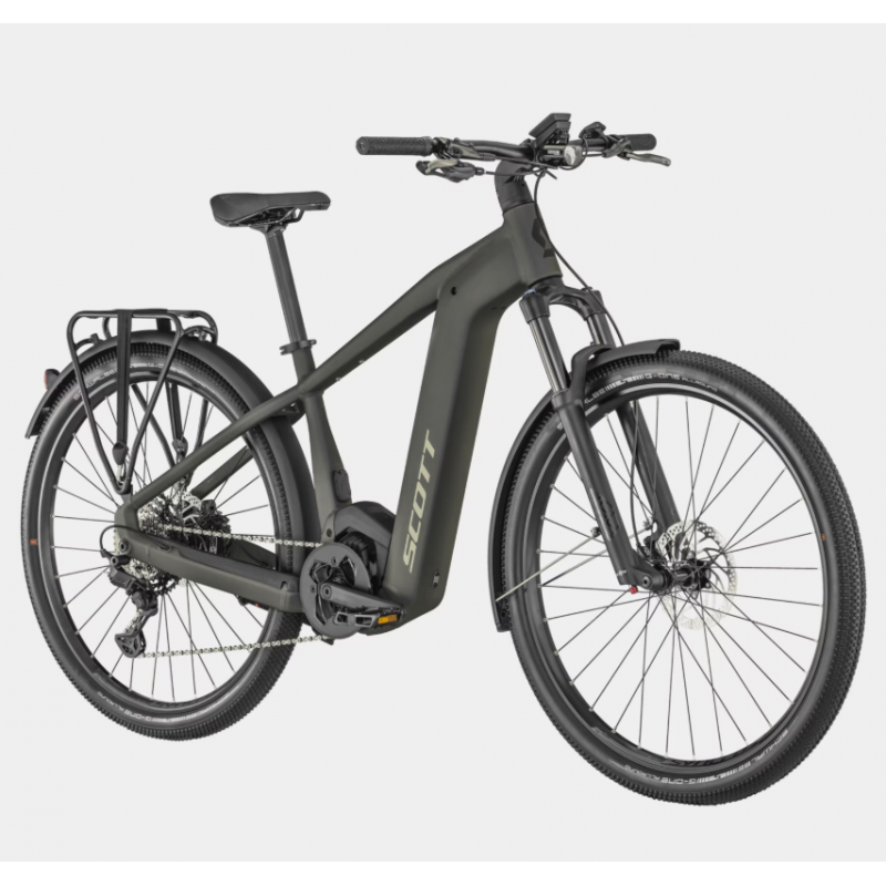 Scott SCOTT Axis eRide EVO Tour Men Grå MEDIUM Elsykkel - Bilde 2