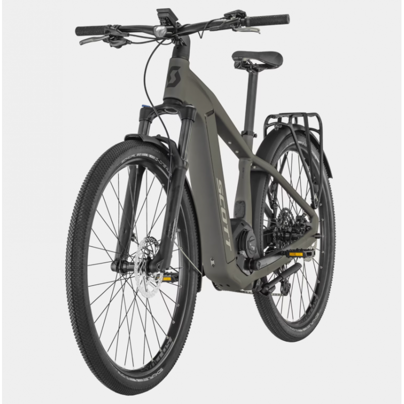 Scott SCOTT Axis eRide EVO Tour Men Grå MEDIUM Elsykkel - Bilde 3