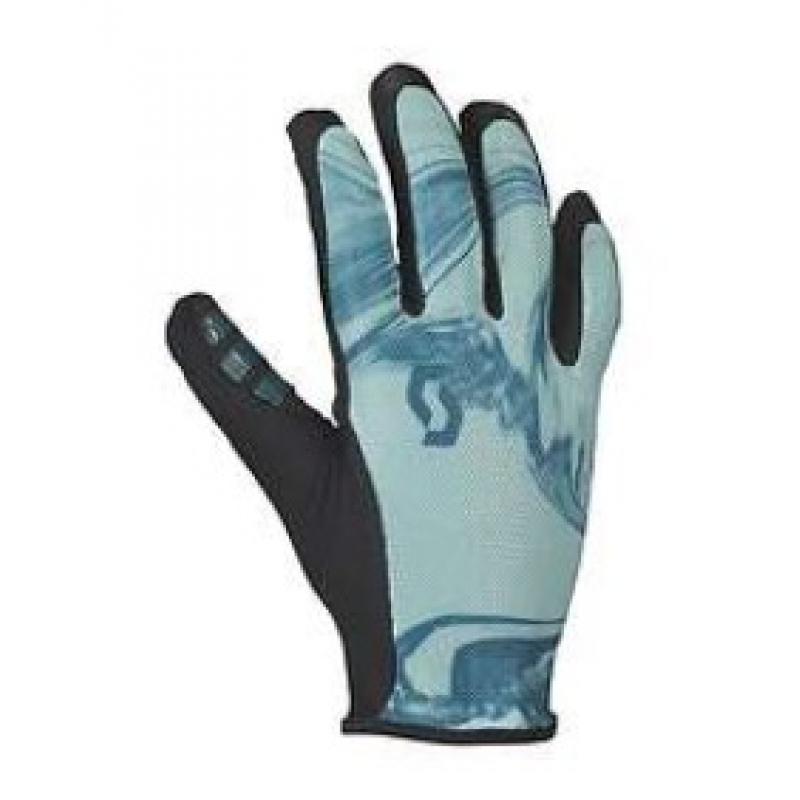 Scott Glove Traction Contessa Sign LF Tur/Blå large