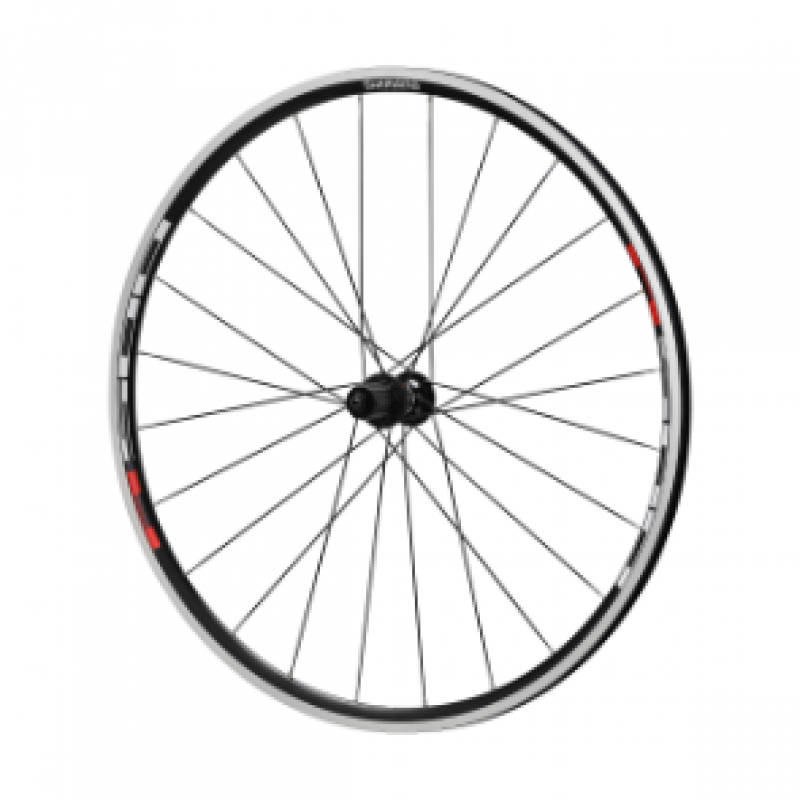 Shimano Bakhjul WH-R501 kanttråd, svart, 8-10delt