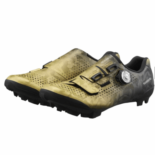 Shimano Bicycle Shoes SH-RX800 Women Yellow Gold 36.0 Sykkelopplevelser AS 1