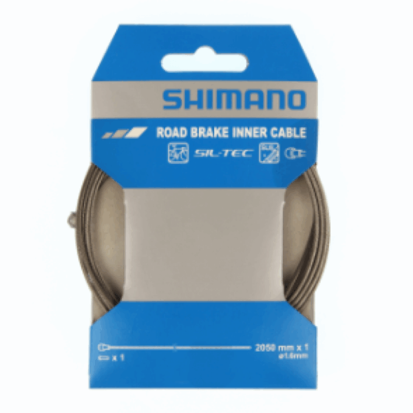 Shimano Bremsewire Dura Ace 7900 1stk, 1,6x2050mm, rustfri Y80098320 Sykkelopplevelser AS 1
