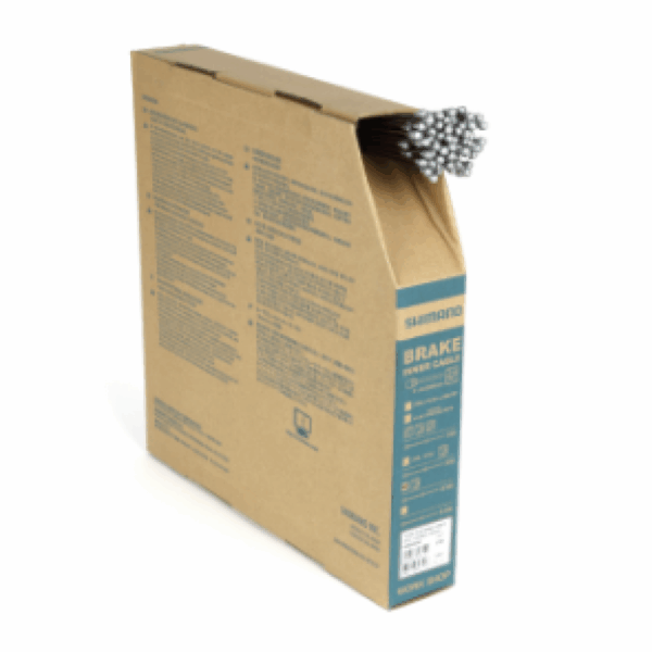 Shimano Bremsewire Racer rustfri 100stk, 1,6x2050mm Y80098561 Sykkelopplevelser AS 1