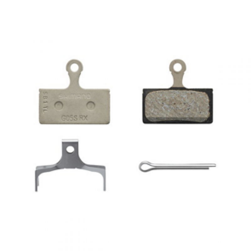 Shimano G05S-RX Resin pad and spring with split pin (pair) Sykkelopplevelser AS 2
