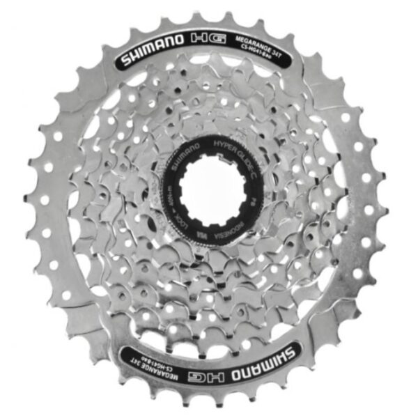 Shimano Kassett 8-delt 11-34 CS-HG41-8 Acera Sykkelopplevelser AS 1