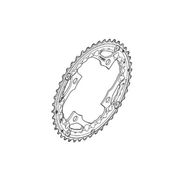 Shimano Krankdrev 44T FC-T521 104mm, svart Sykkelopplevelser AS 1