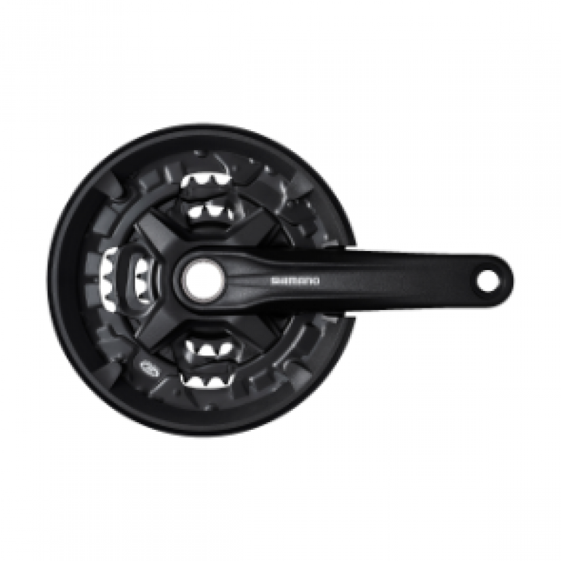 Shimano Kranksett 9v Svart FC-MT210-3 44-32-22T 175mm Sykkelopplevelser AS 1