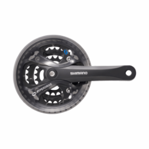 Shimano Kranksett Acera 175 48T svart 7-8-delt, for 123mm firkantaks Sykkelopplevelser AS 1