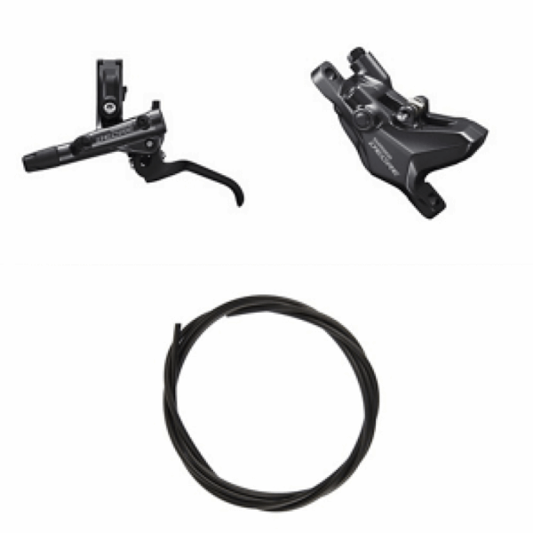 Shimano SHIMANO DEORE Brems (sett) BRM6100KTBLM6100 Høyre - bak Resin uten finne Uten adapter 1700 (sort) Sykkelopplevelser AS 1