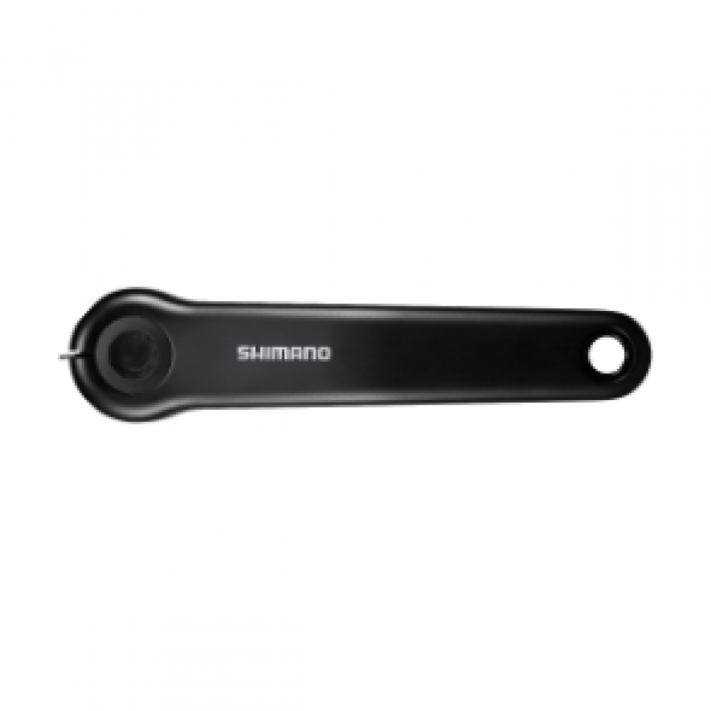 Shimano SHIMANO Krankarm FC-E6100 24 mm aksel med riller 170.0 mm Sort