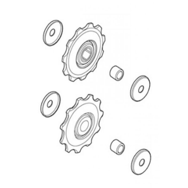 Shimano SHIMANO Trinsesett (RD-M593) 9-10-delt Y5XU98030 Sykkelopplevelser AS 1