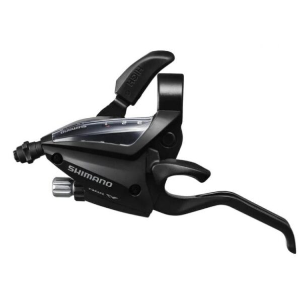 Shimano Shimano ST-EF500 2F Høyre STI-Hendel 3-Delt, Mekanisk Sykkelopplevelser AS 1