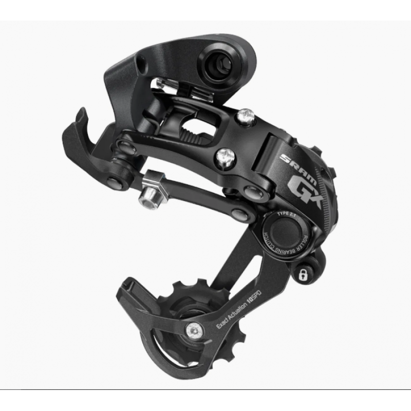 Sram SRAM rear derailleur GX type 2.1 10 speed Long cage Black
