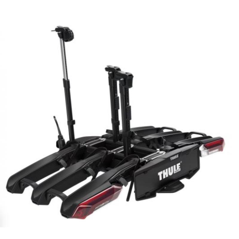 Thule Epos 3-sykkels plattform hengerfestesykkelstativ sammenleggbart