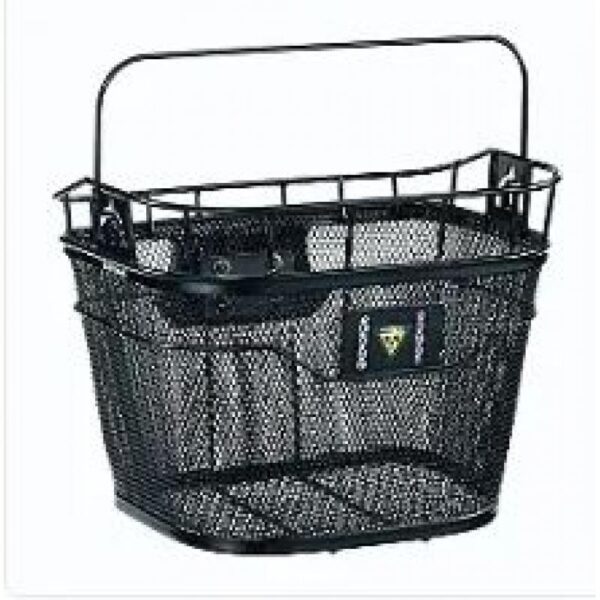 Topeak Topeak Basket front QuickClick 3E, kurv, sort Sykkelopplevelser AS 1
