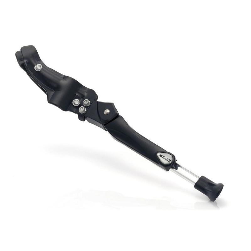 XLC Kickstand KS-R01 Chainstay Stand, extra large rubber foot for stability 24-28&raquo; Black