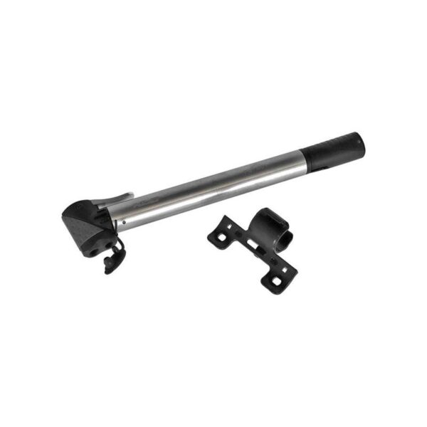 XLC XLC Mini pump Alpha PU-M01 6 bar-90 psi Silver Sykkelopplevelser AS 1