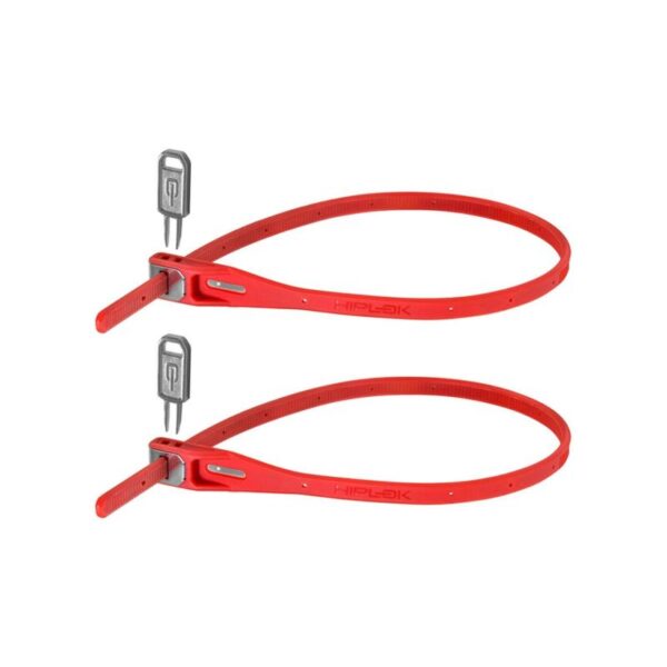 ZIPP Z-Lok, zip-lås, red, 2-stk Sykkelopplevelser AS 1