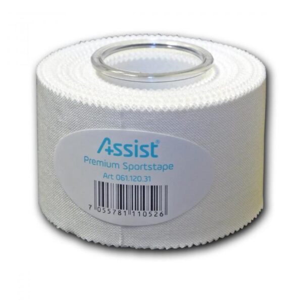 Assist Sport Assist Sport PREMIUM SPORTSTAPE 3,8 CM x 10 M 06112031 Sykkelopplevelser AS 1