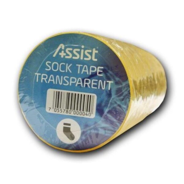Assist Sport Assist Sport SOCK TAPE - TRANSPARENT - 10 PCS 0661001-004 Sykkelopplevelser AS 1