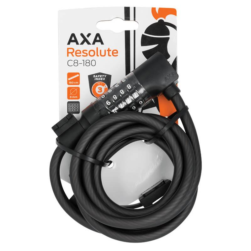 Axa Axa Cable Resolute C8 - 180 Code Cable lock 59440895SC Sykkelopplevelser AS 2