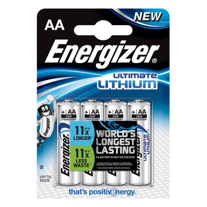 Energizer Ultimate Lithium AA 4pk