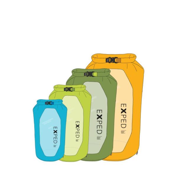 Exped Exped Drybag Versa Clear 13 7640277848061 Sykkelopplevelser AS 1