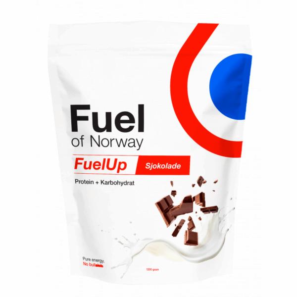 Fuel of Norway FuelUp protein sjokolade 1,2kg 6002 Sykkelopplevelser AS 1