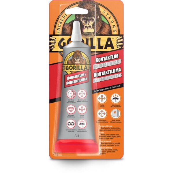 Gorilla Kontaktlim 75g 24750 Sykkelopplevelser AS 1