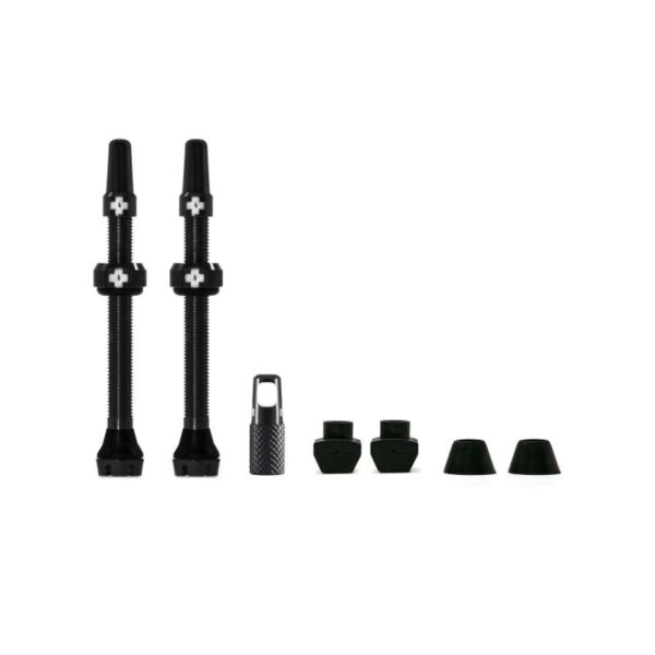 MUC-OFF MUC-OFF Tubeless Valve Kit V. 2.0 60 mm Black Sykkelopplevelser AS 1