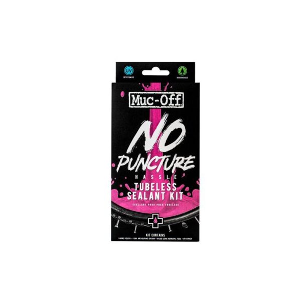 MUC-OFF No Puncture Hassle Tubeless Sealant Kit 140 ml