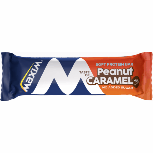 Maxim Maxim Soft Protein Bar Peanut Caramel 55g 510003885 Sykkelopplevelser AS 1