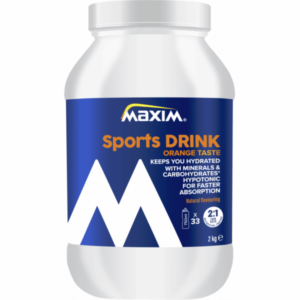 Maxim Maxim Sports Drikk 2kg Orange 510000616 Sykkelopplevelser AS 1