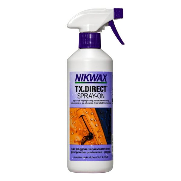 Nikwax Nikwax Tx Direct Spray-On 12 X 0,5 Liter NX1019 Sykkelopplevelser AS 1